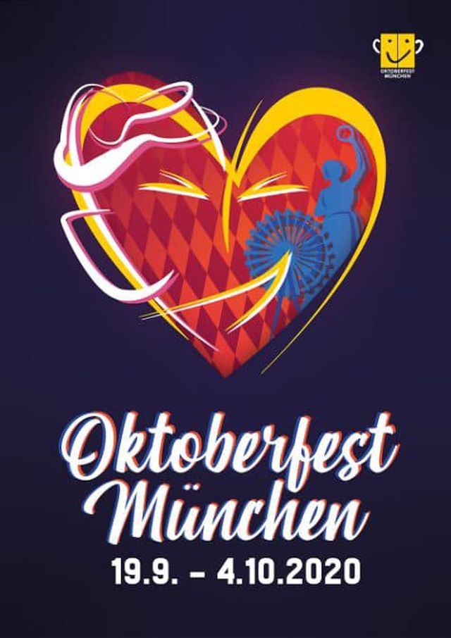 Oktoberfestplakat dritter Platz von Pascal Wilfling