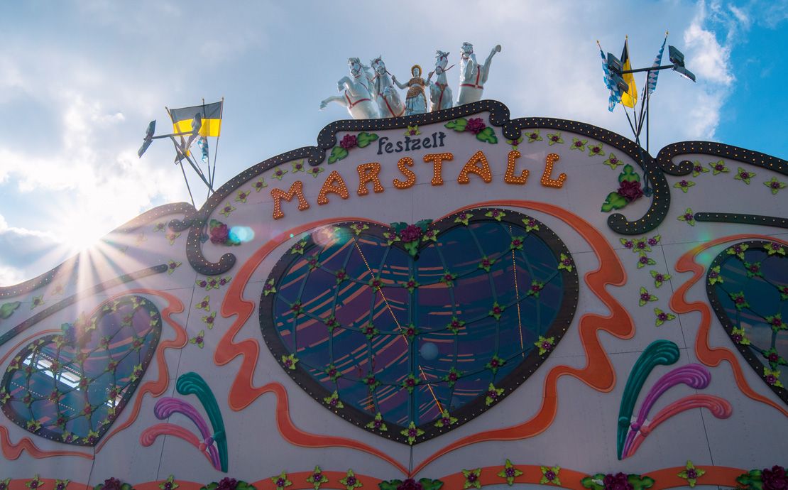 Marstall Festzelt Spaten Franziskaner
