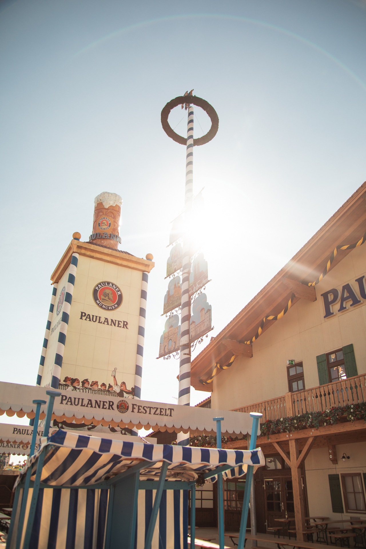 Paulaner Festzelt - Turm